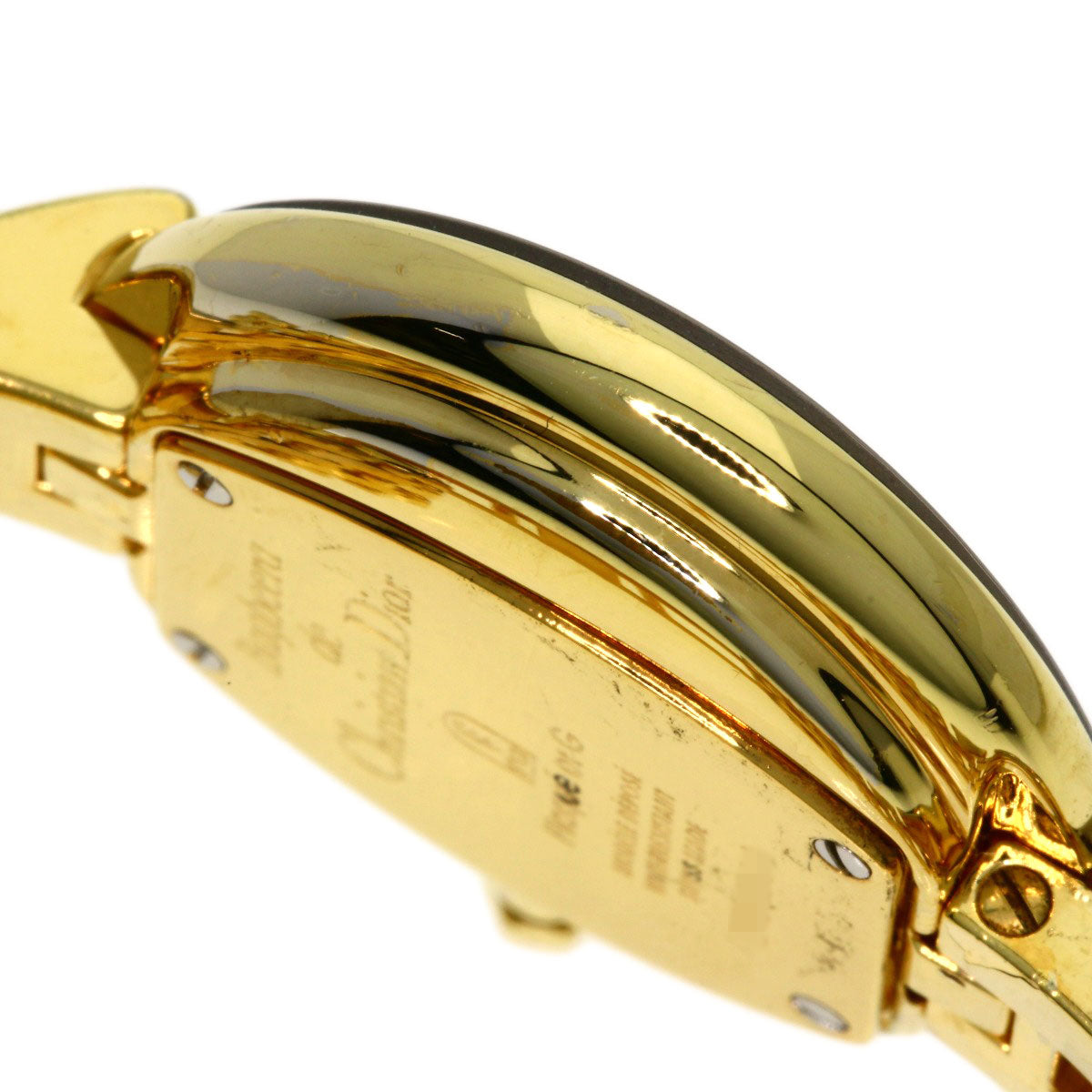 CHRISTIAN DIOR クリスチャンディオール D46-154-4 バキラ 腕時計 GP レディース 中古
