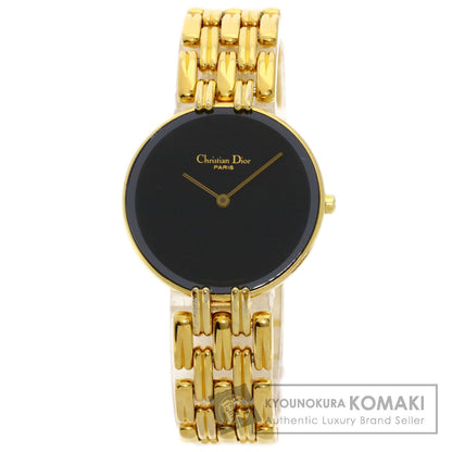 CHRISTIAN DIOR クリスチャンディオール D46-154-4 バキラ 腕時計 GP レディース 中古
