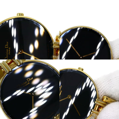 CHRISTIAN DIOR クリスチャンディオール D46-154-4 バキラ 腕時計 GP レディース 中古