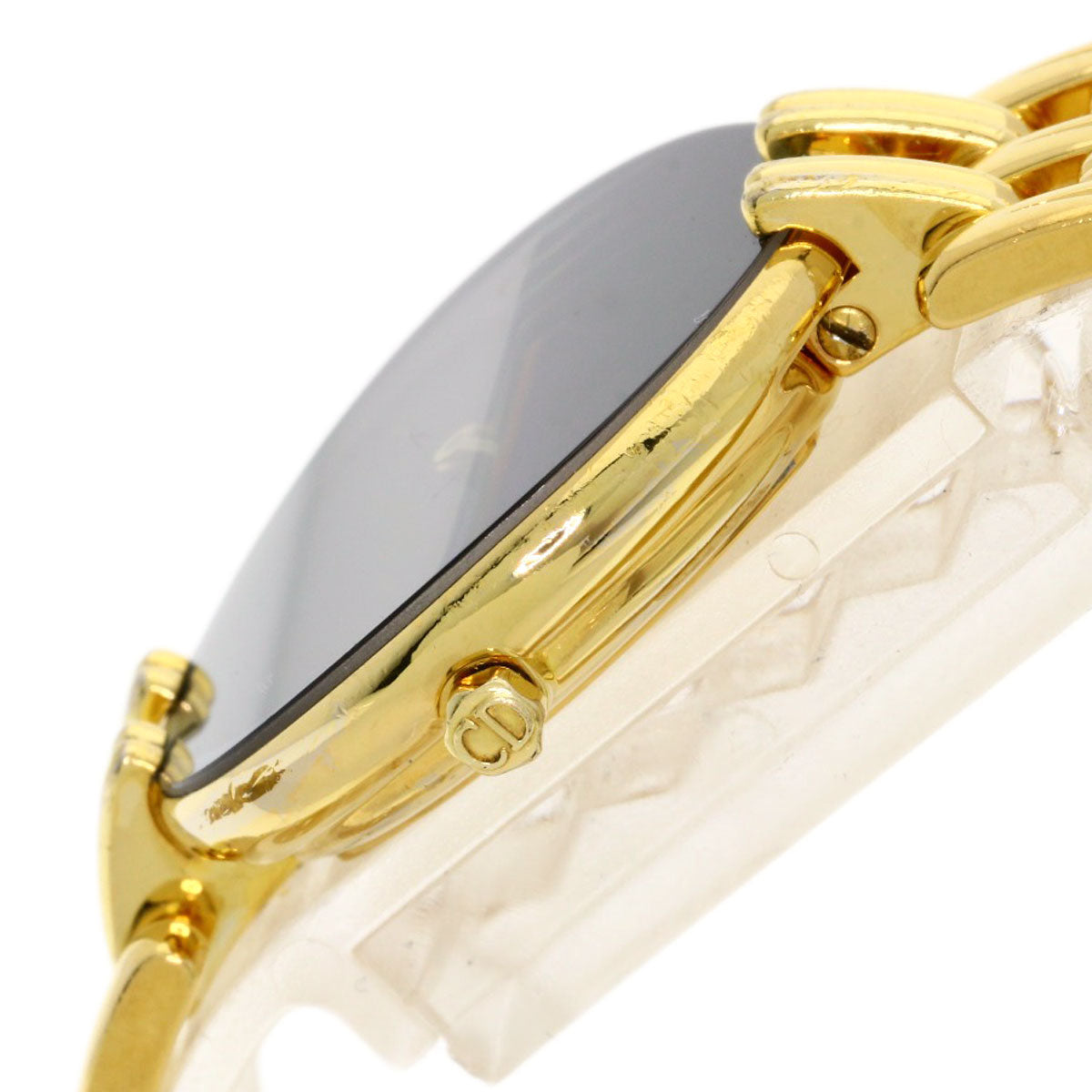 CHRISTIAN DIOR クリスチャンディオール D46-154-4 バキラ 腕時計 GP レディース 中古