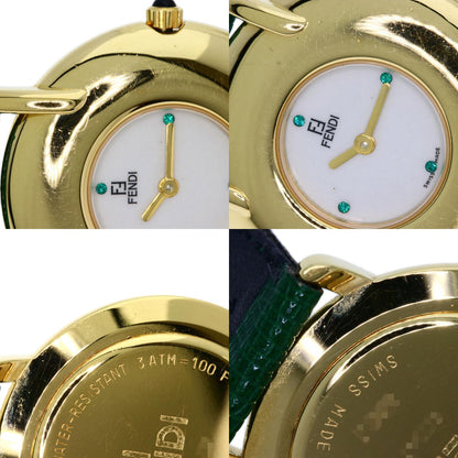 FENDI フェンディ 400J ラウンドフェイス 腕時計 GP ボーイズ 中古