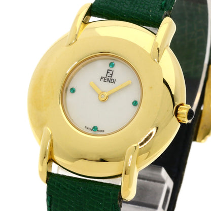 FENDI フェンディ 400J ラウンドフェイス 腕時計 GP ボーイズ 中古