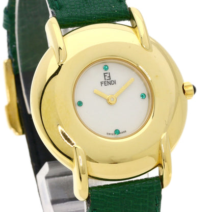 FENDI フェンディ 400J ラウンドフェイス 腕時計 GP ボーイズ 中古