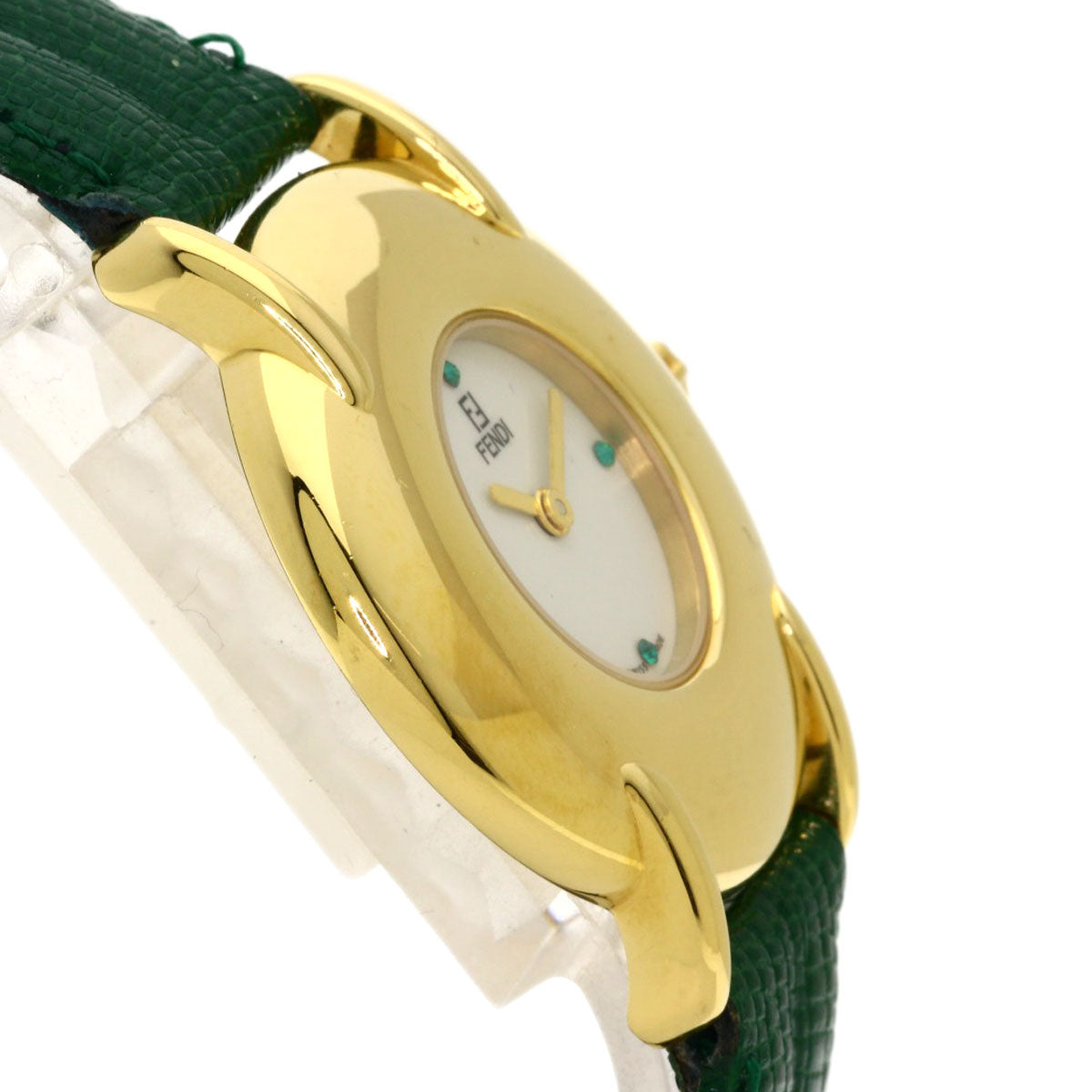 FENDI フェンディ 400J ラウンドフェイス 腕時計 GP ボーイズ 中古