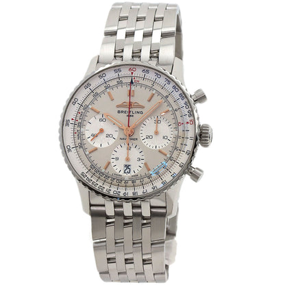 BREITLING ブライトリング AB0139211G1A1 ナビタイマーB01 クロノグラフ41 腕時計 SS メンズ 中古