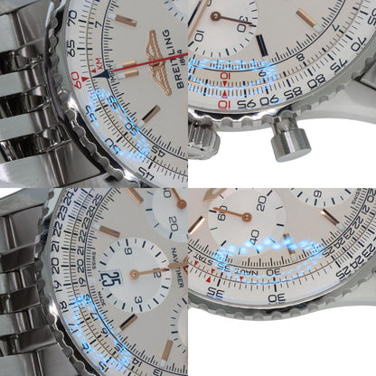BREITLING ブライトリング AB0139211G1A1 ナビタイマーB01 クロノグラフ41 腕時計 SS メンズ 中古