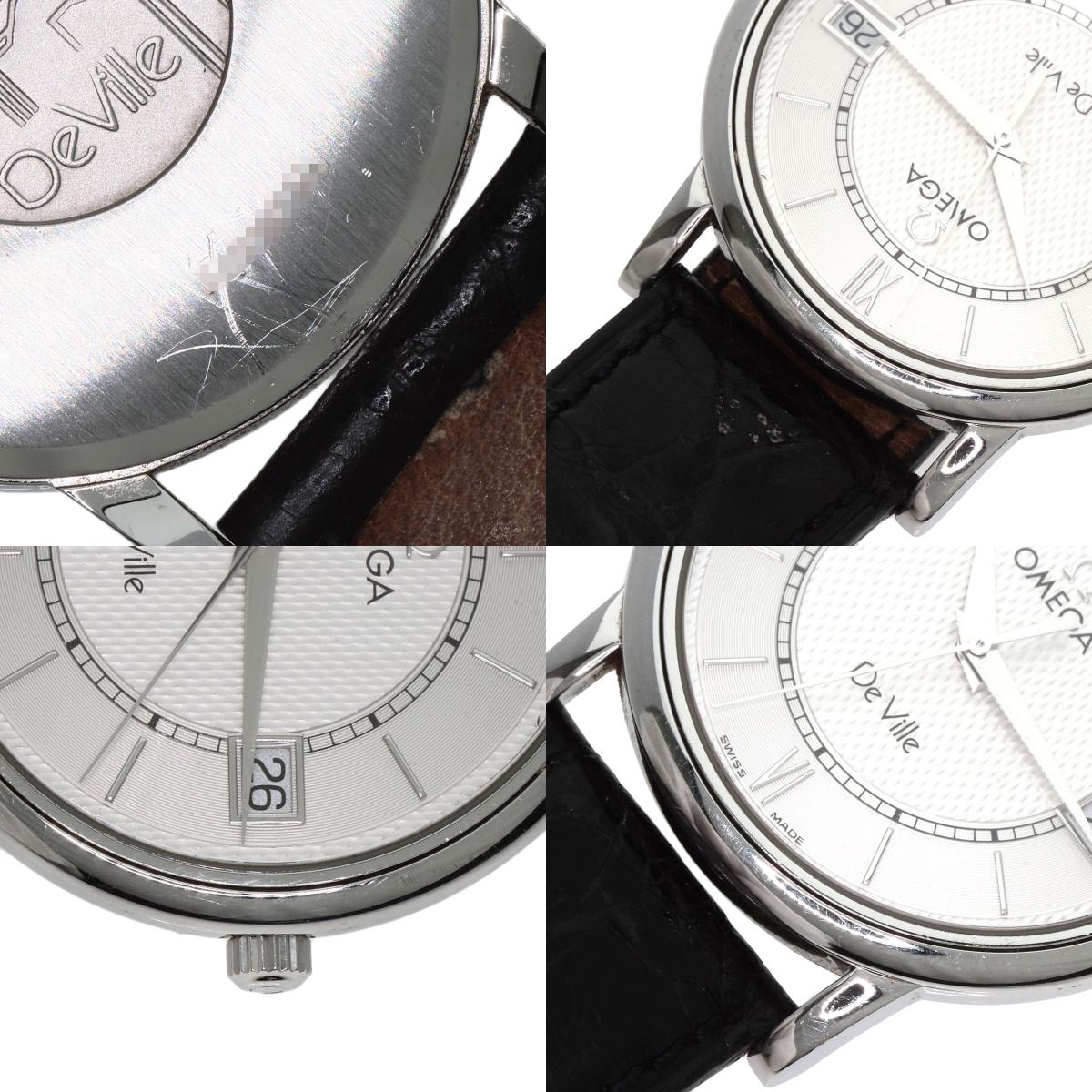 OMEGA オメガ 7814.31 デビル プレステージ 腕時計 SS メンズ 中古