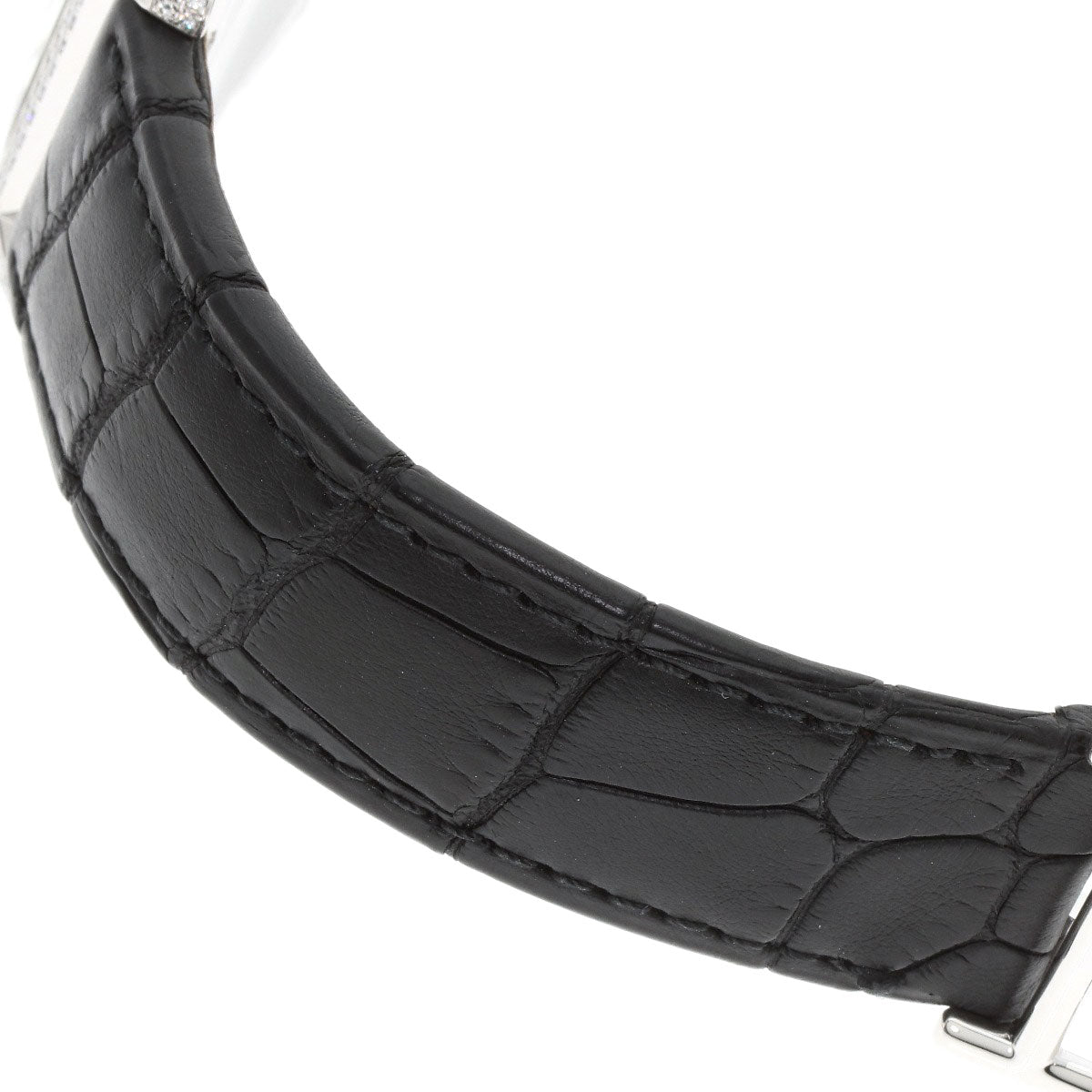 CARTIER カルティエ WA504351 トーチュ LM ケース ベゼル ダイヤモンド 腕時計 K18WG メンズ 中古