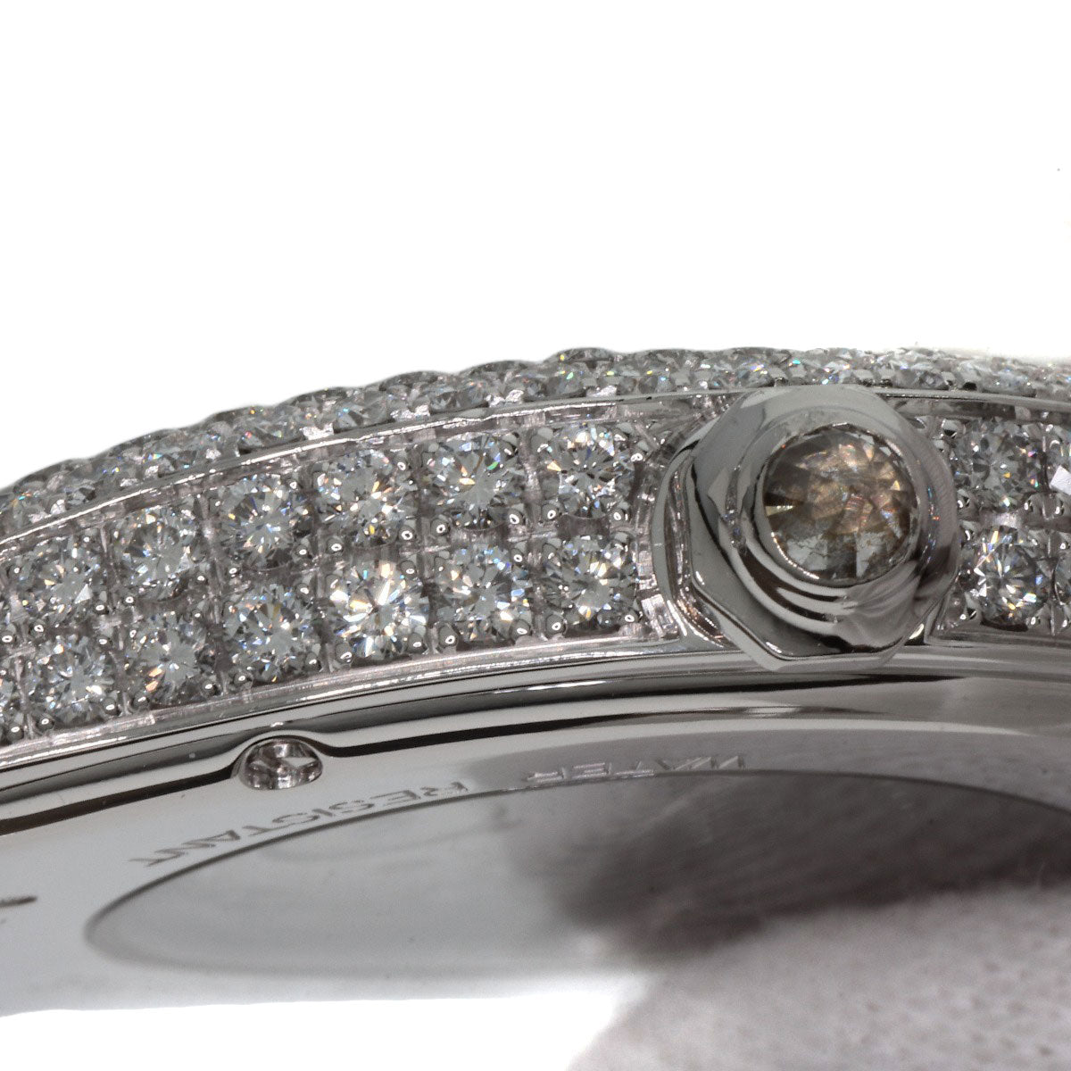 CARTIER カルティエ WA504351 トーチュ LM ケース ベゼル ダイヤモンド 腕時計 K18WG メンズ 中古