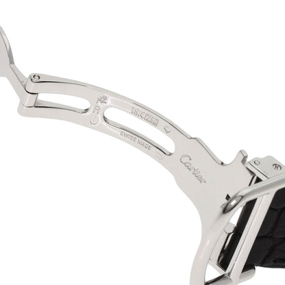 CARTIER カルティエ WA504351 トーチュ LM ケース ベゼル ダイヤモンド 腕時計 K18WG メンズ 中古