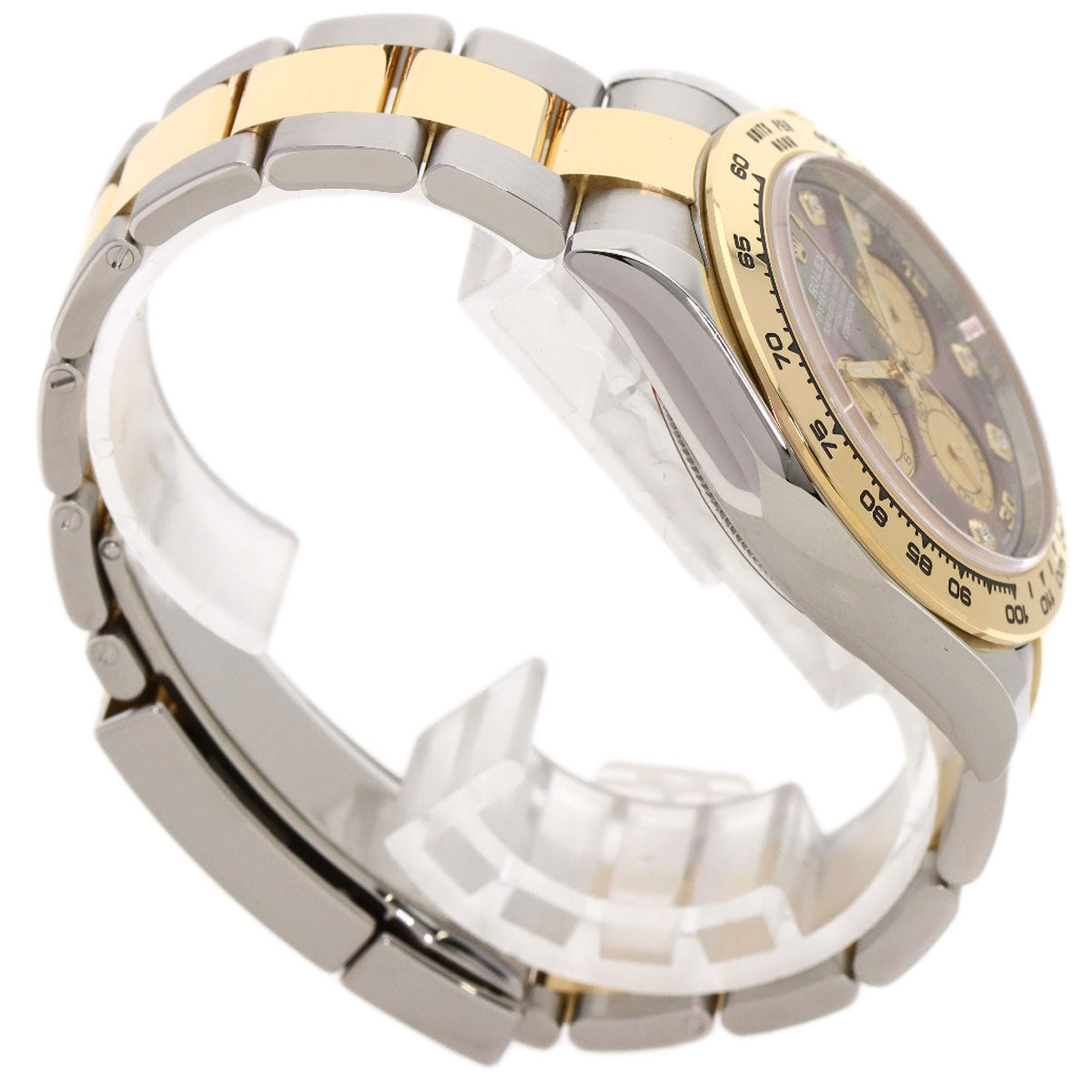 ROLEX ロレックス 116503NG コスモグラフ デイトナ 8P ダイヤモンド 腕時計 SS メンズ 中古