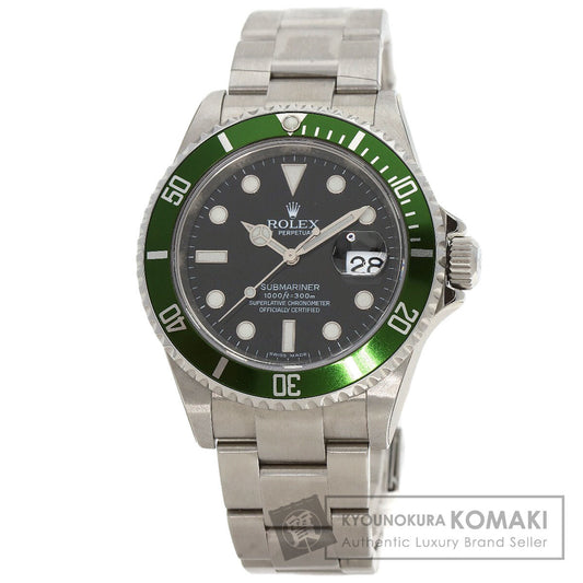 ROLEX ロレックス 16610L サブマリーナ デイト 未使用 シール付 腕時計 SS メンズ 中古