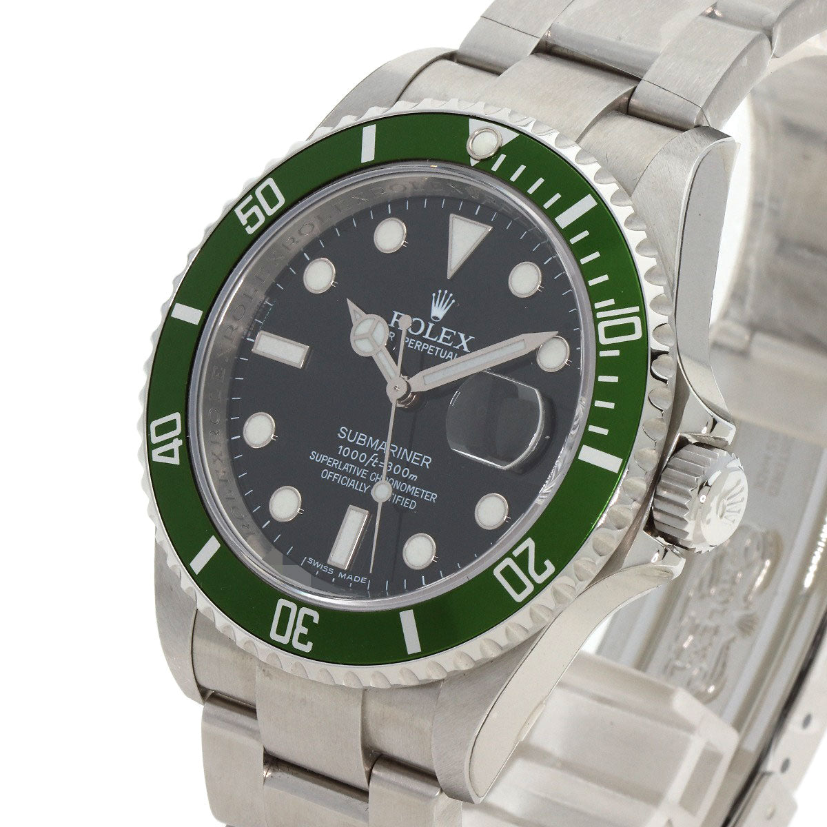 ROLEX ロレックス 16610L サブマリーナ デイト 未使用 シール付 腕時計 SS メンズ 中古
