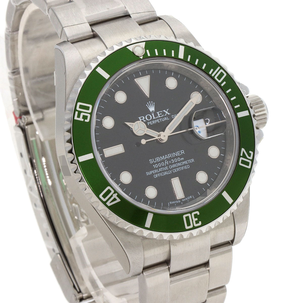 ROLEX ロレックス 16610L サブマリーナ デイト 未使用 シール付 腕時計 SS メンズ 中古