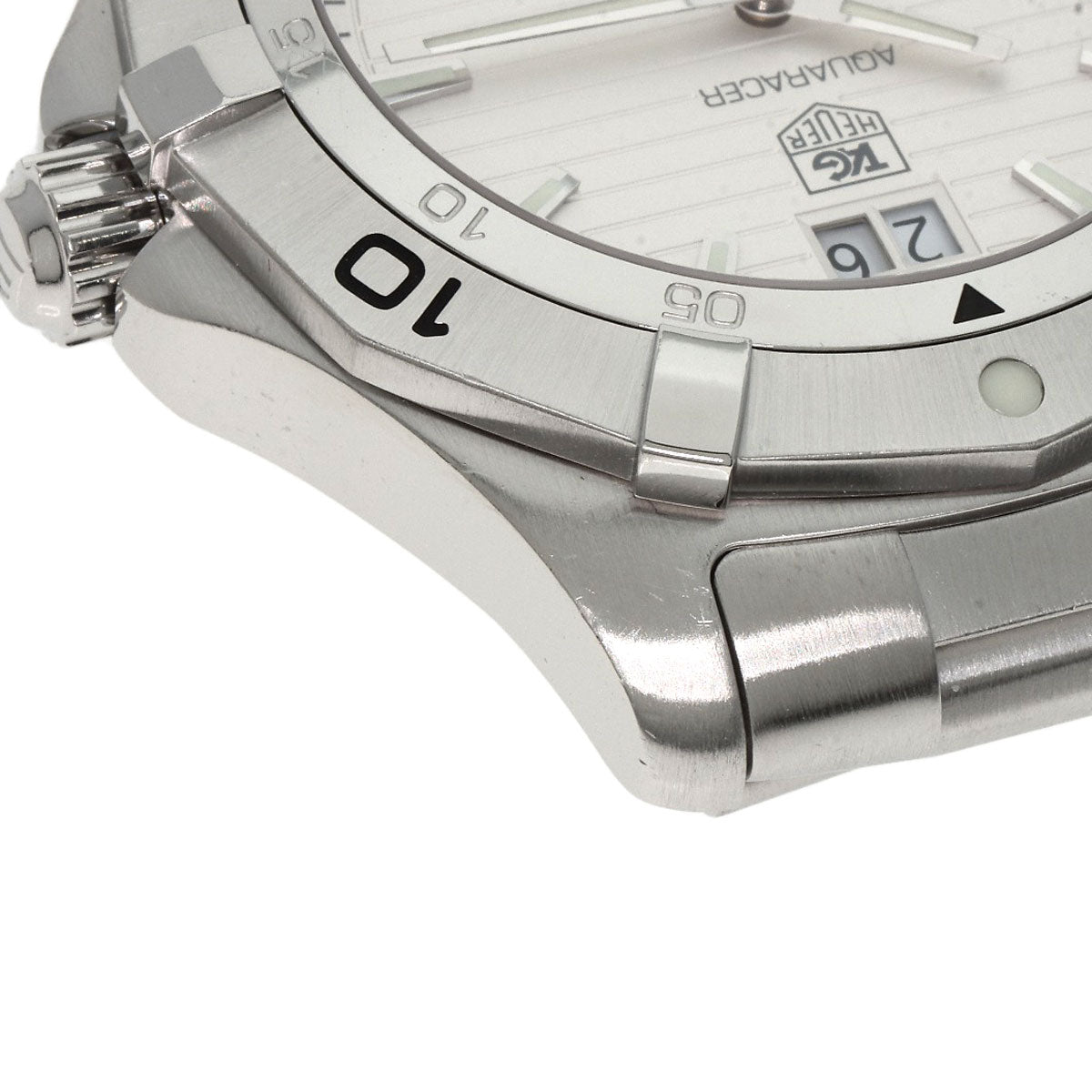 TAG HEUER タグホイヤー WAF1015.BA0822 アクアレーサー グランドデイト 腕時計 SS メンズ 中古