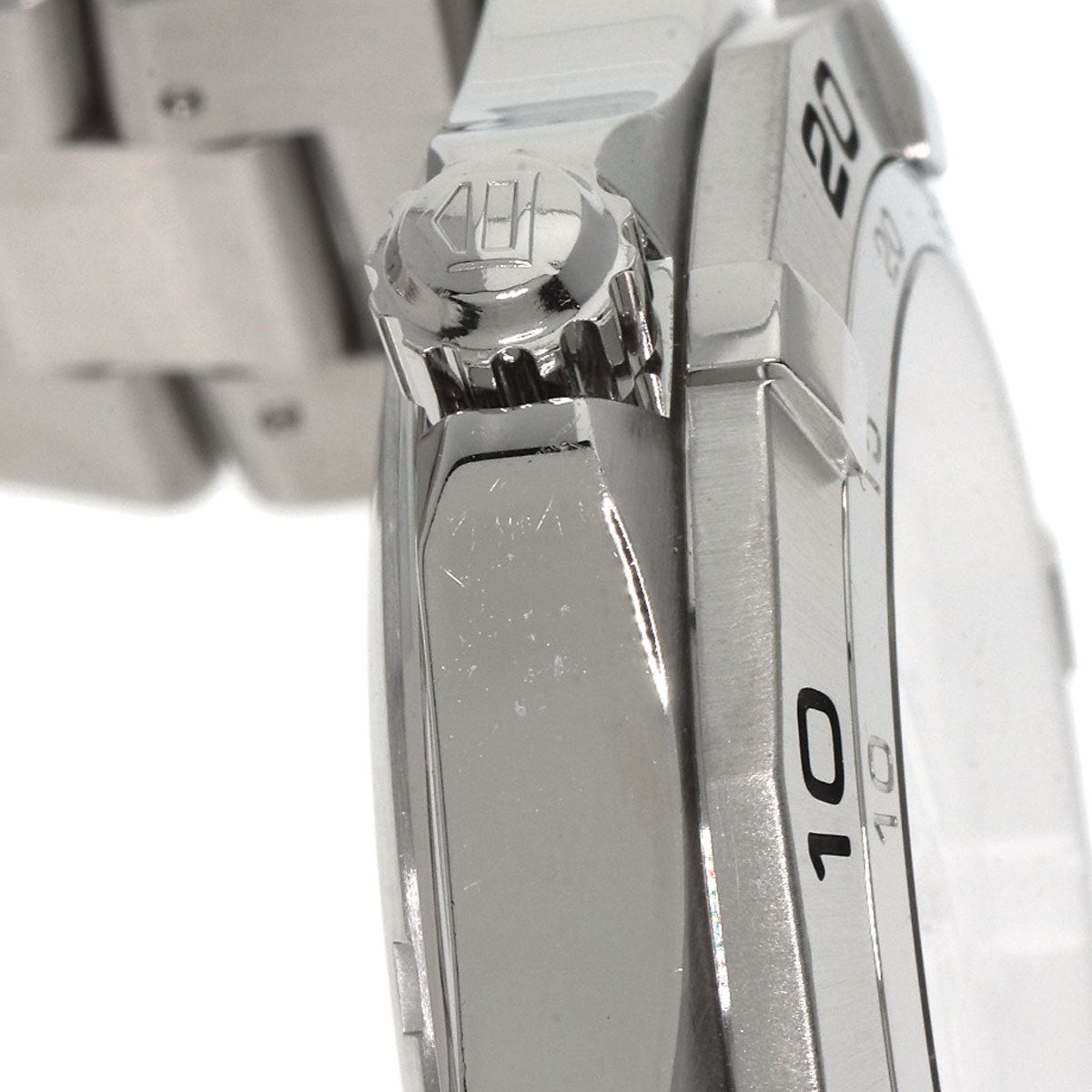 TAG HEUER タグホイヤー WAF1015.BA0822 アクアレーサー グランドデイト 腕時計 SS メンズ 中古