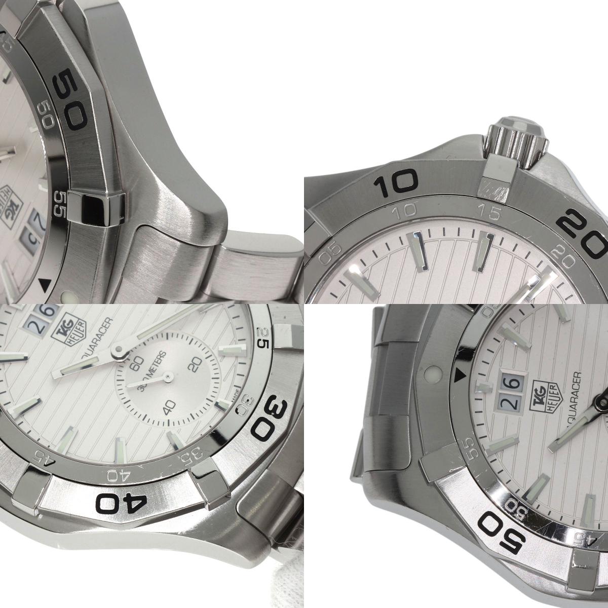 TAG HEUER タグホイヤー WAF1015.BA0822 アクアレーサー グランドデイト 腕時計 SS メンズ 中古