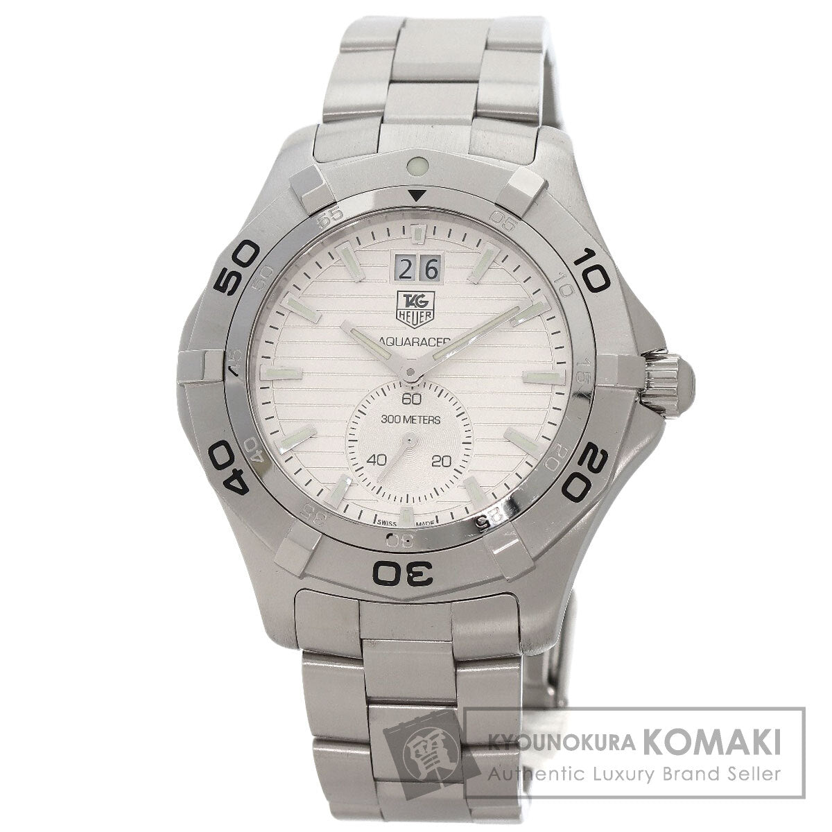 TAG HEUER タグホイヤー WAF1015.BA0822 アクアレーサー グランドデイト 腕時計 SS メンズ 中古