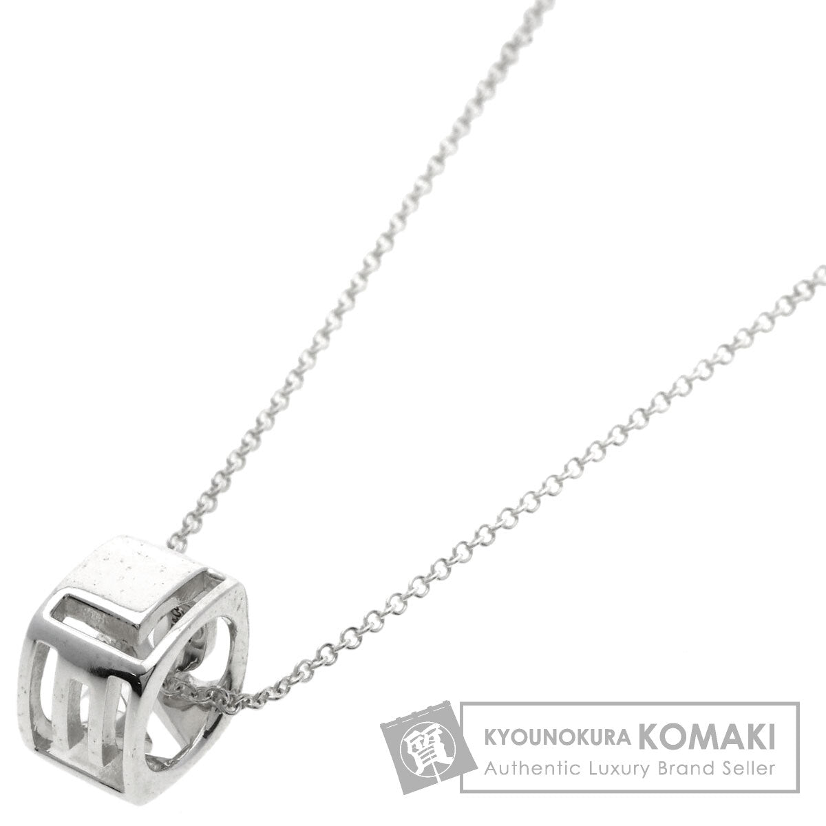 ティファニー エラ LOVE スクエア ネックレス 中古 商品画像1
