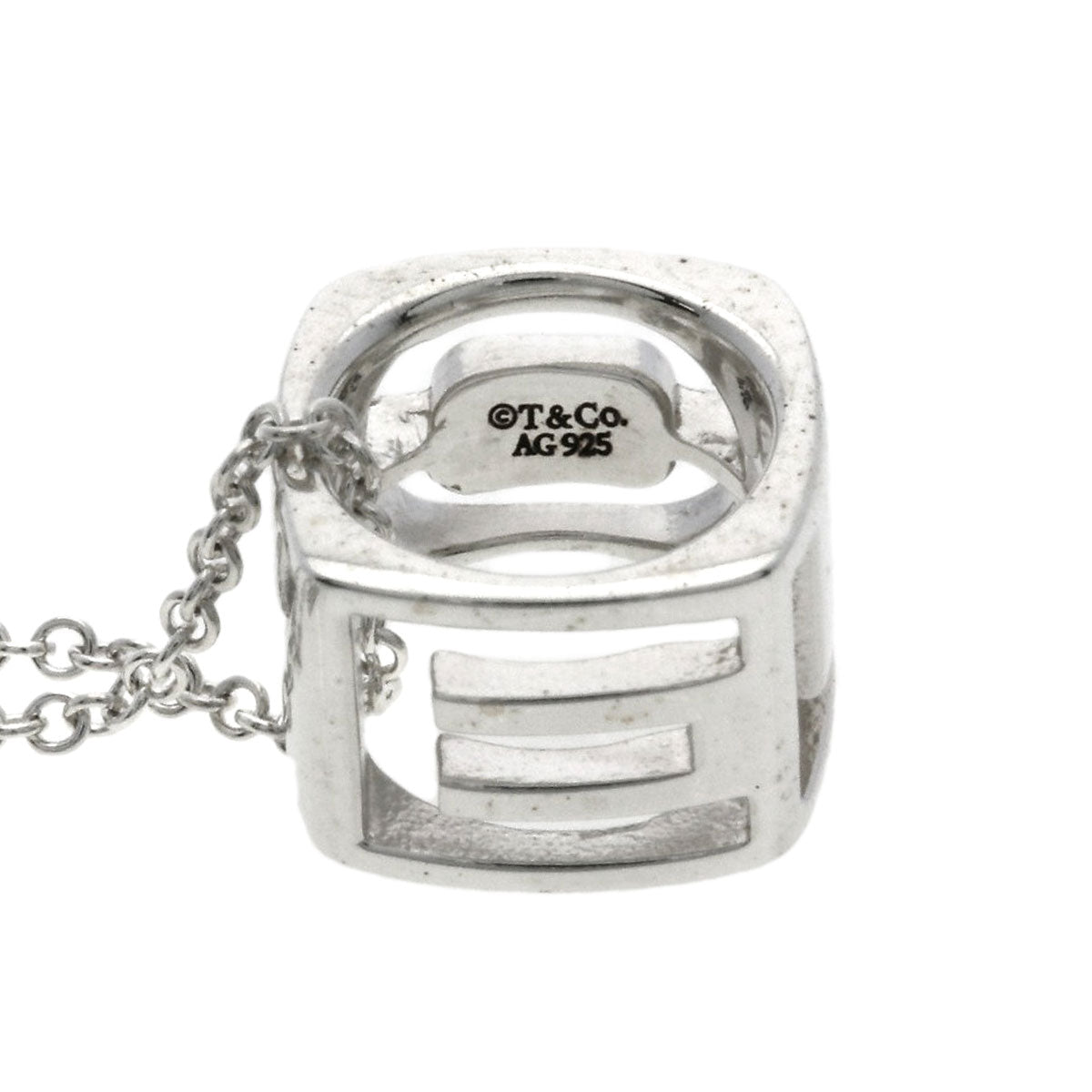 ティファニー エラ LOVE スクエア ネックレス 中古 商品画像5