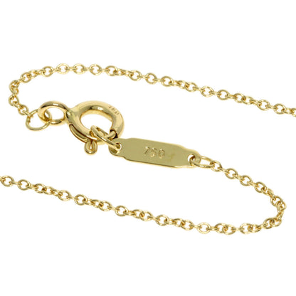 TIFFANY&Co. ティファニー センチメンタル ハート ダイヤモンド ネックレス K18YG レディース 中古