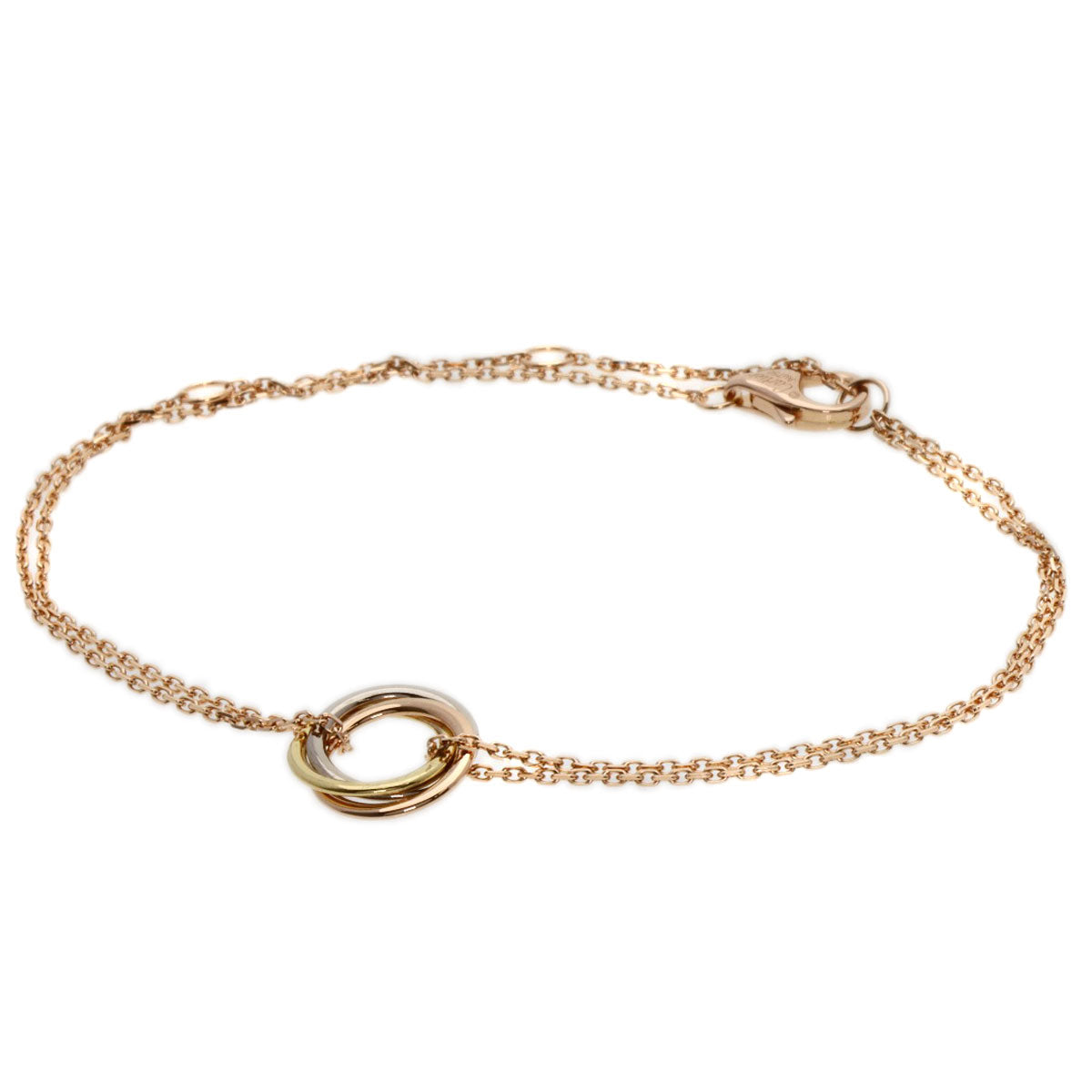 CARTIER カルティエ トリニティ ブレスレット K18YG レディース 中古