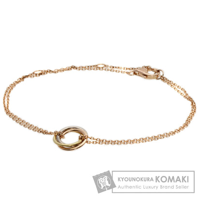 CARTIER カルティエ トリニティ ブレスレット K18YG レディース 中古