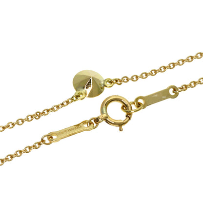 TIFFANY&Co. ティファニー ファセット ダイヤモンド ネックレス K18YG レディース 中古
