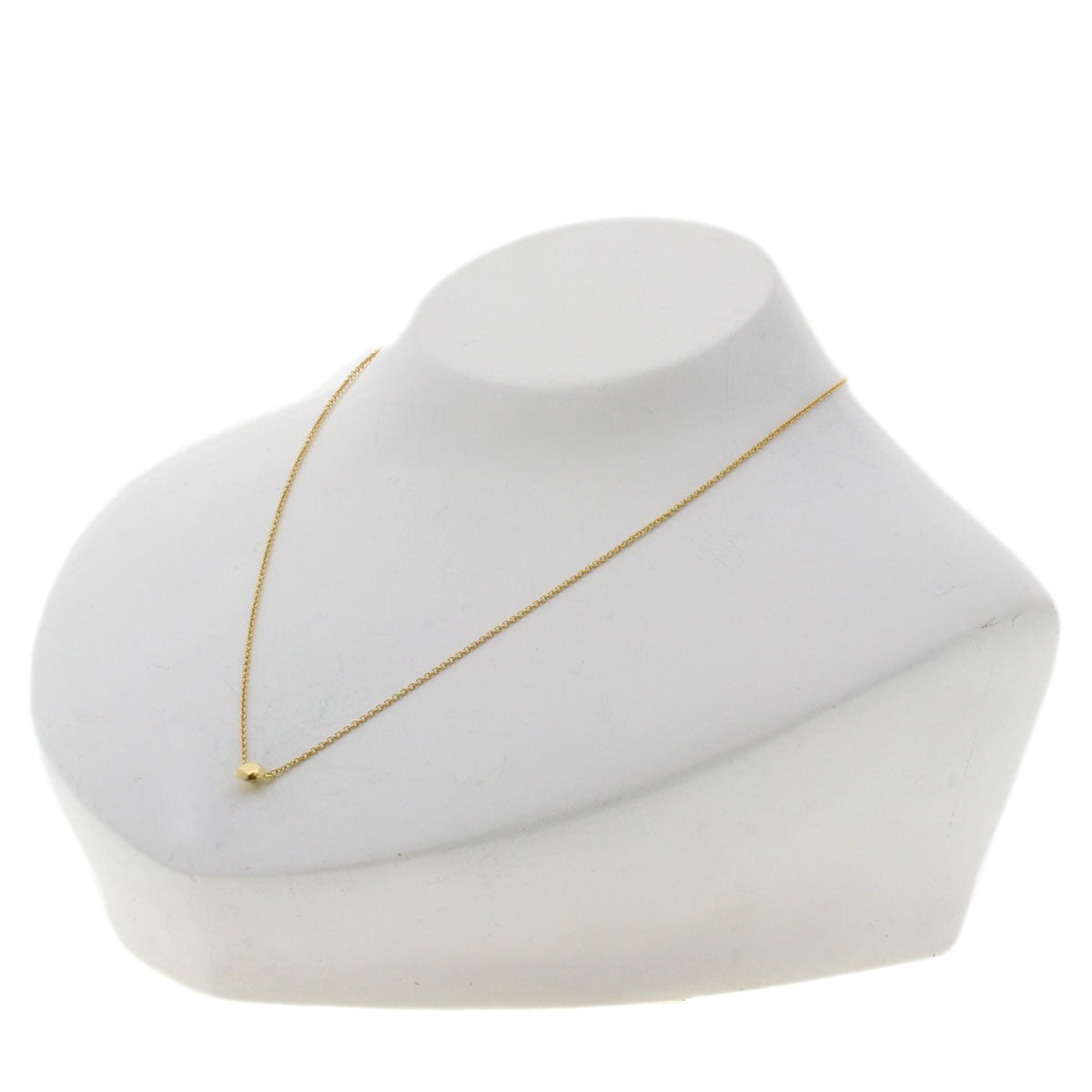 TIFFANY&Co. ティファニー ファセット ダイヤモンド ネックレス K18YG レディース 中古