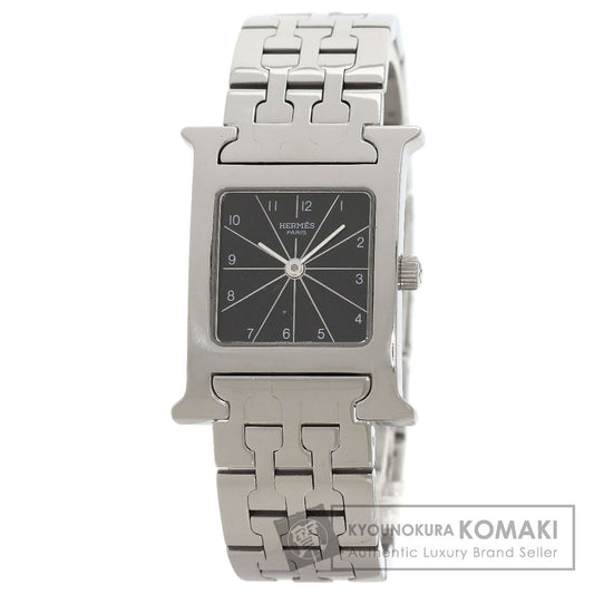 HERMES エルメス HH1.210 Hウォッチ 腕時計 SS レディース 中古