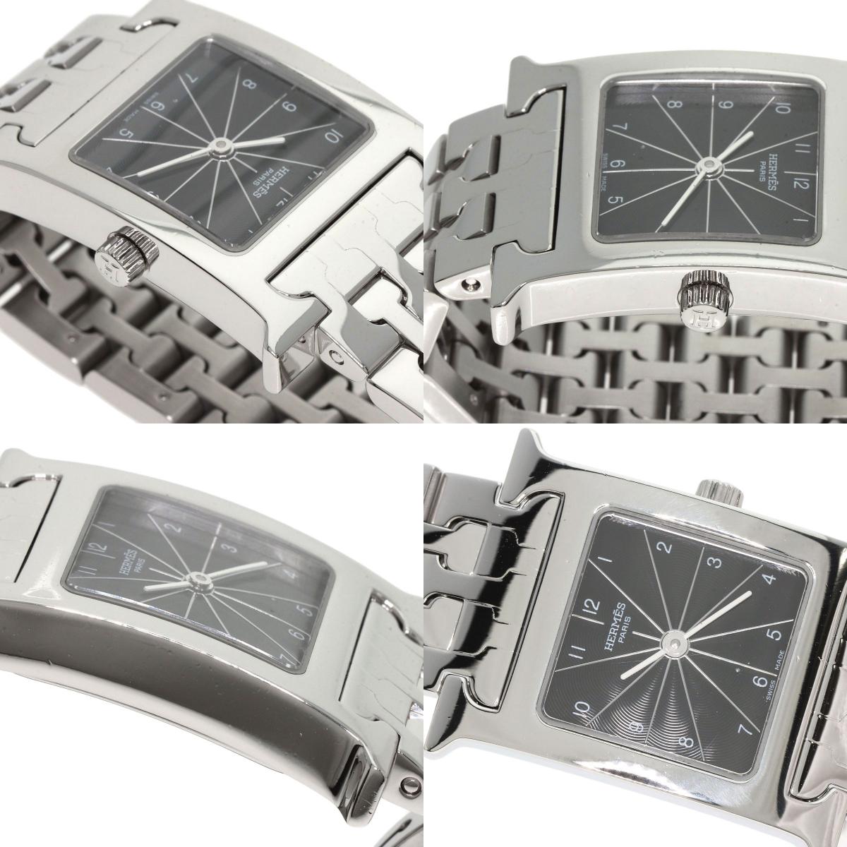 HERMES エルメス HH1.210 Hウォッチ 腕時計 SS レディース 中古