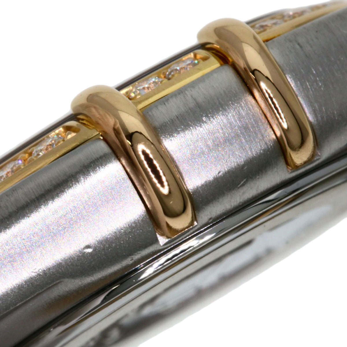 OMEGA オメガ 1358.60 コンステレーション 12P ベゼル ダイヤモンド 腕時計 SS レディース 中古