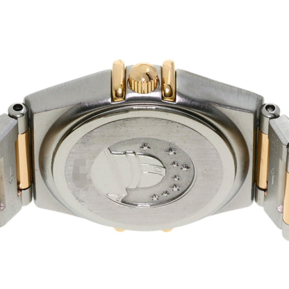OMEGA オメガ 1358.60 コンステレーション 12P ベゼル ダイヤモンド 腕時計 SS レディース 中古
