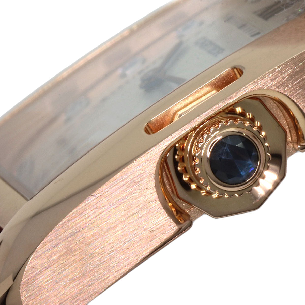 CARTIER カルティエ WJTA0009 タンクアングレーズMM 腕時計 K18PG ボーイズ 中古