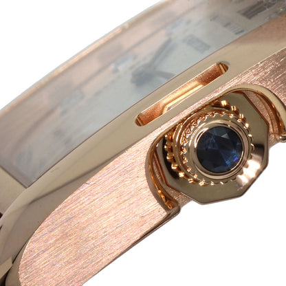 CARTIER カルティエ WJTA0009 タンクアングレーズMM 腕時計 K18PG ボーイズ 中古