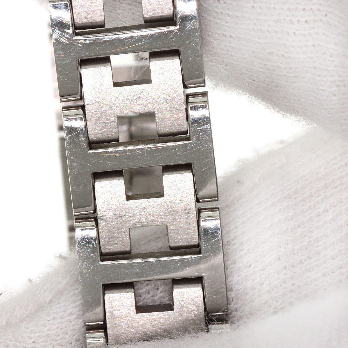 HERMES エルメス CL4.210 クリッパー 腕時計 SS レディース 中古