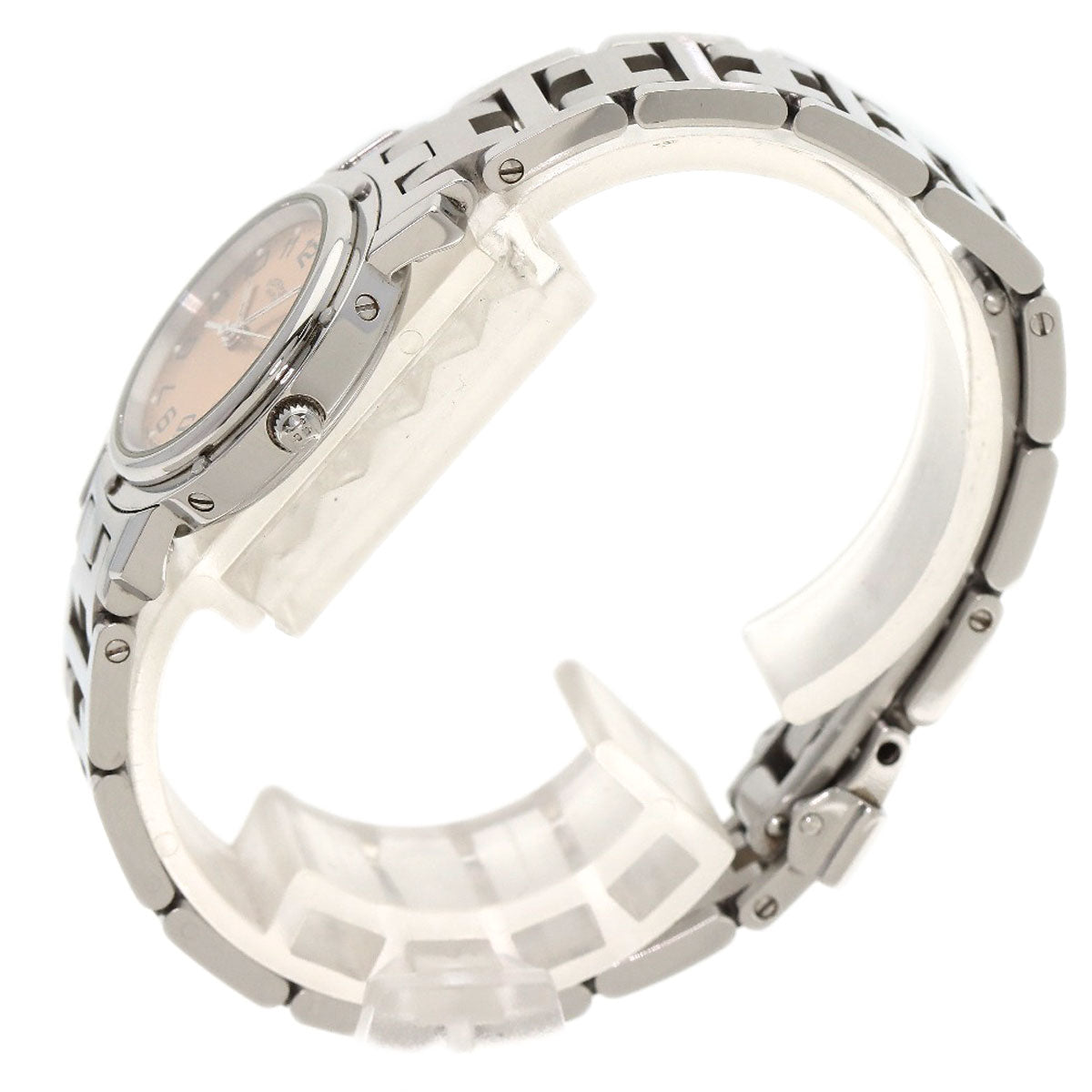 HERMES エルメス CL4.210 クリッパー 腕時計 SS レディース 中古