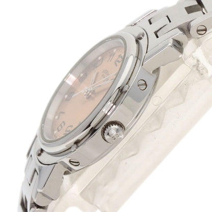 HERMES エルメス CL4.210 クリッパー 腕時計 SS レディース 中古