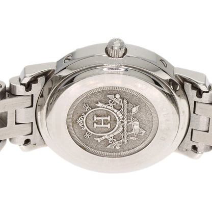 HERMES エルメス CL4.210 クリッパー 腕時計 SS レディース 中古