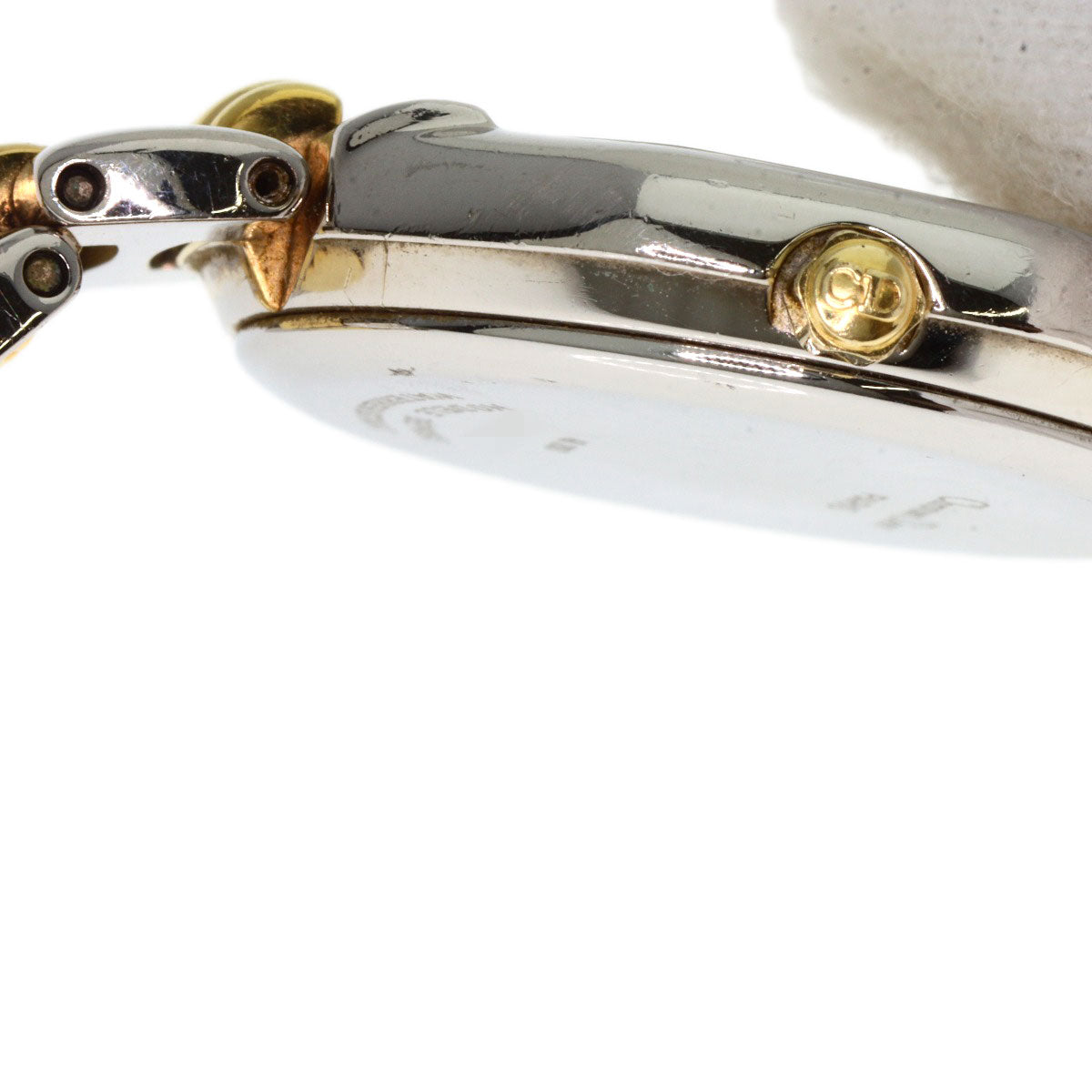 CHRISTIAN DIOR クリスチャンディオール D48-203 オクタゴン 腕時計 SS レディース 中古