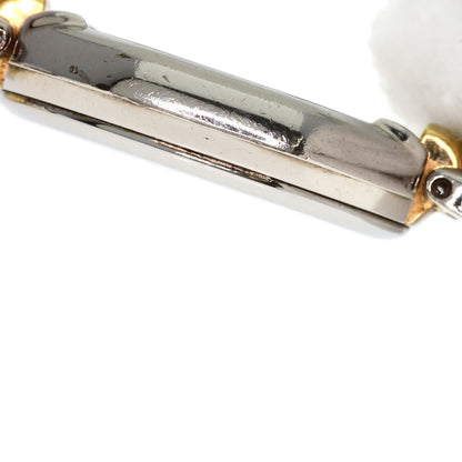 CHRISTIAN DIOR クリスチャンディオール D48-203 オクタゴン 腕時計 SS レディース 中古