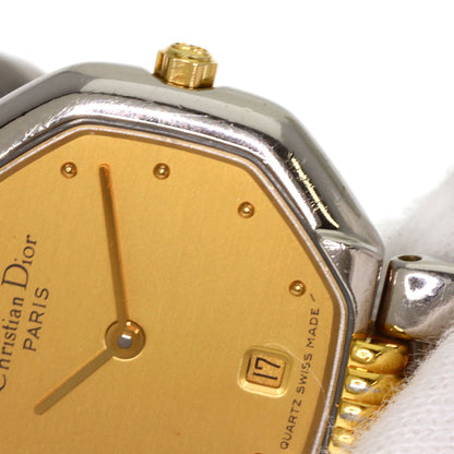 CHRISTIAN DIOR クリスチャンディオール D48-203 オクタゴン 腕時計 SS レディース 中古