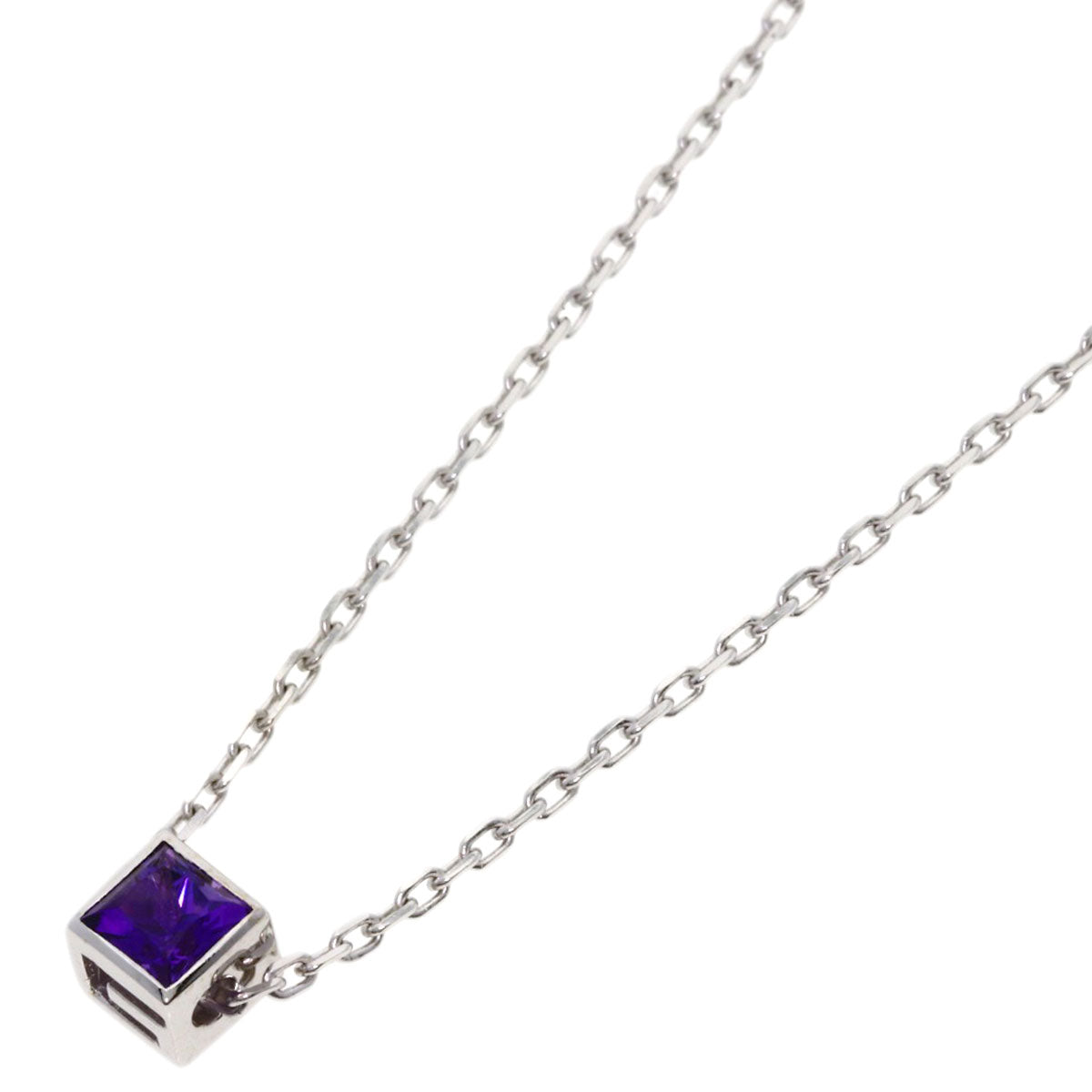 グッチ スクエアG アメジスト ネックレス 中古 商品画像2