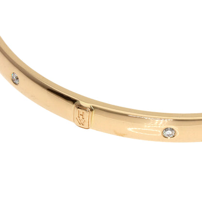 HARRY WINSTON ハリーウィンストン HW 7P ダイヤモンド ブレスレット K18PG レディース 中古