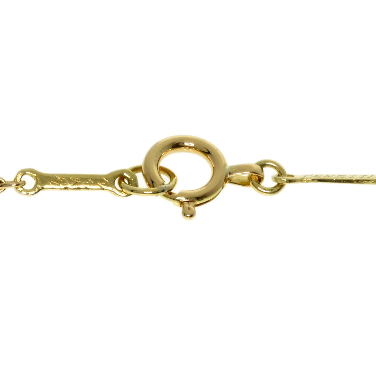 TIFFANY&Co. ティファニー バイザヤード ダイヤモンド ネックレス K18YG レディース 中古