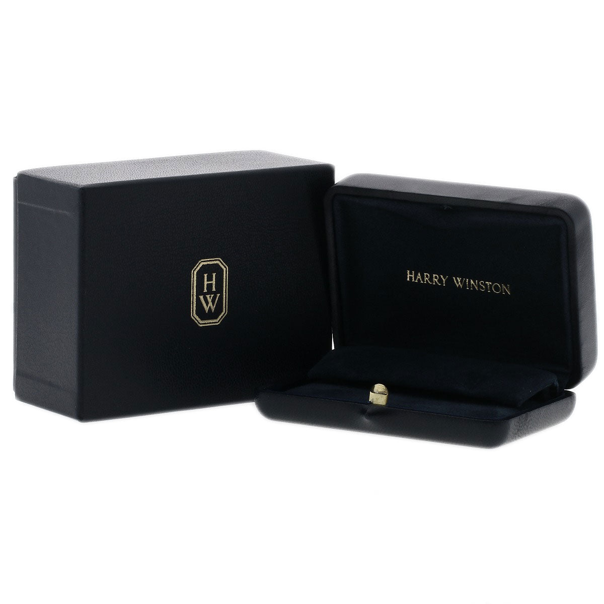 HARRY WINSTON ハリーウィンストン ループ エクストララージ ダイヤモンド ピアス PT950 レディース 中古