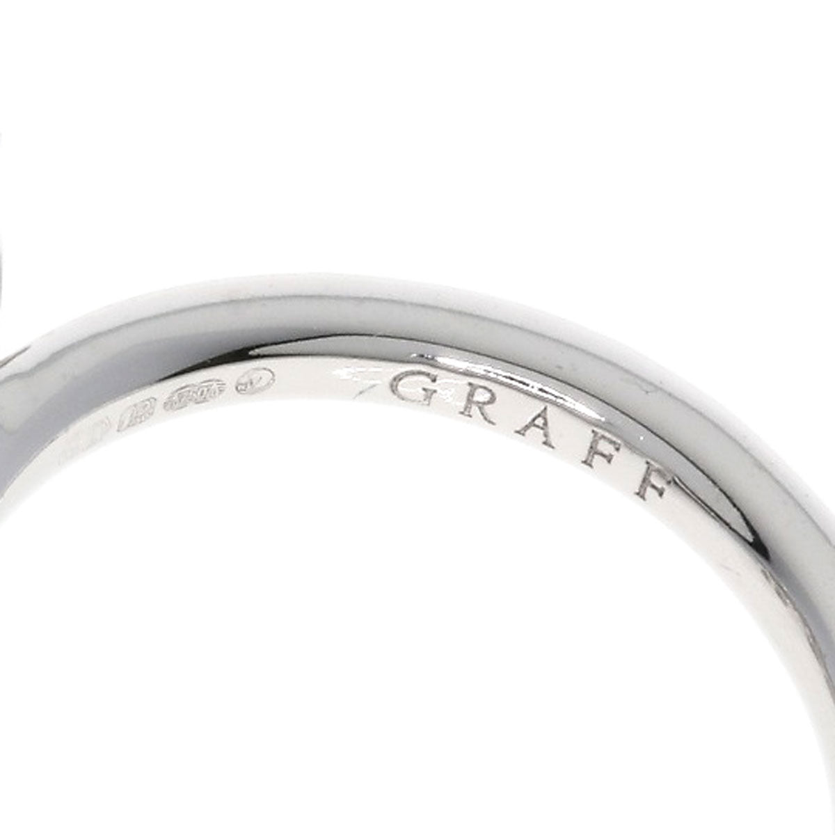 GRAFF グラフ ワイルドフラワー ダイヤモンド リング・指輪 K18WG レディース 中古