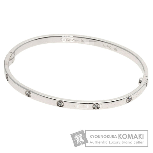 カルティエ ラブブレス SM フル ダイヤモンド #16　ドライバー無し ブレスレット 中古 商品画像1