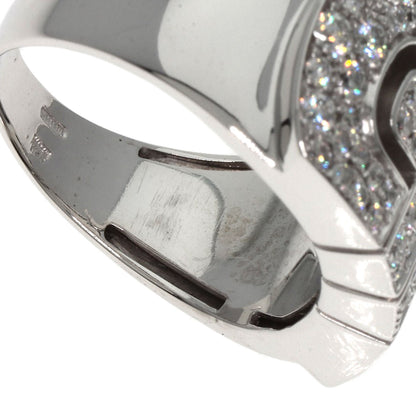 BVLGARI ブルガリ パレンテシ パヴェ ダイヤモンド リング・指輪 K18WG レディース 中古