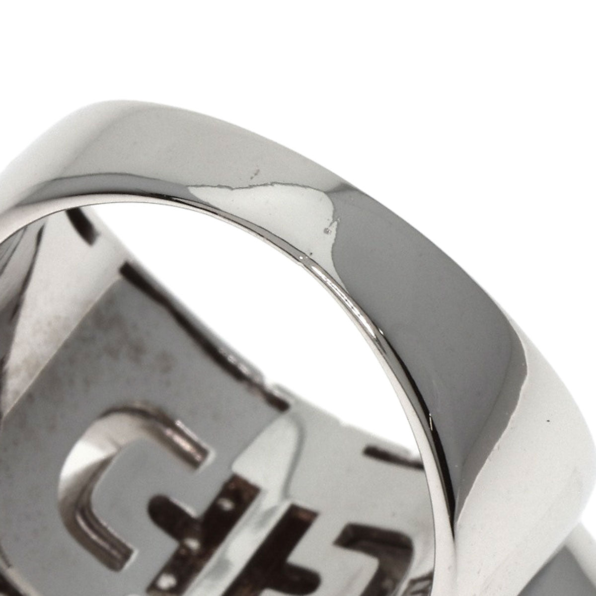 BVLGARI ブルガリ パレンテシ パヴェ ダイヤモンド リング・指輪 K18WG レディース 中古